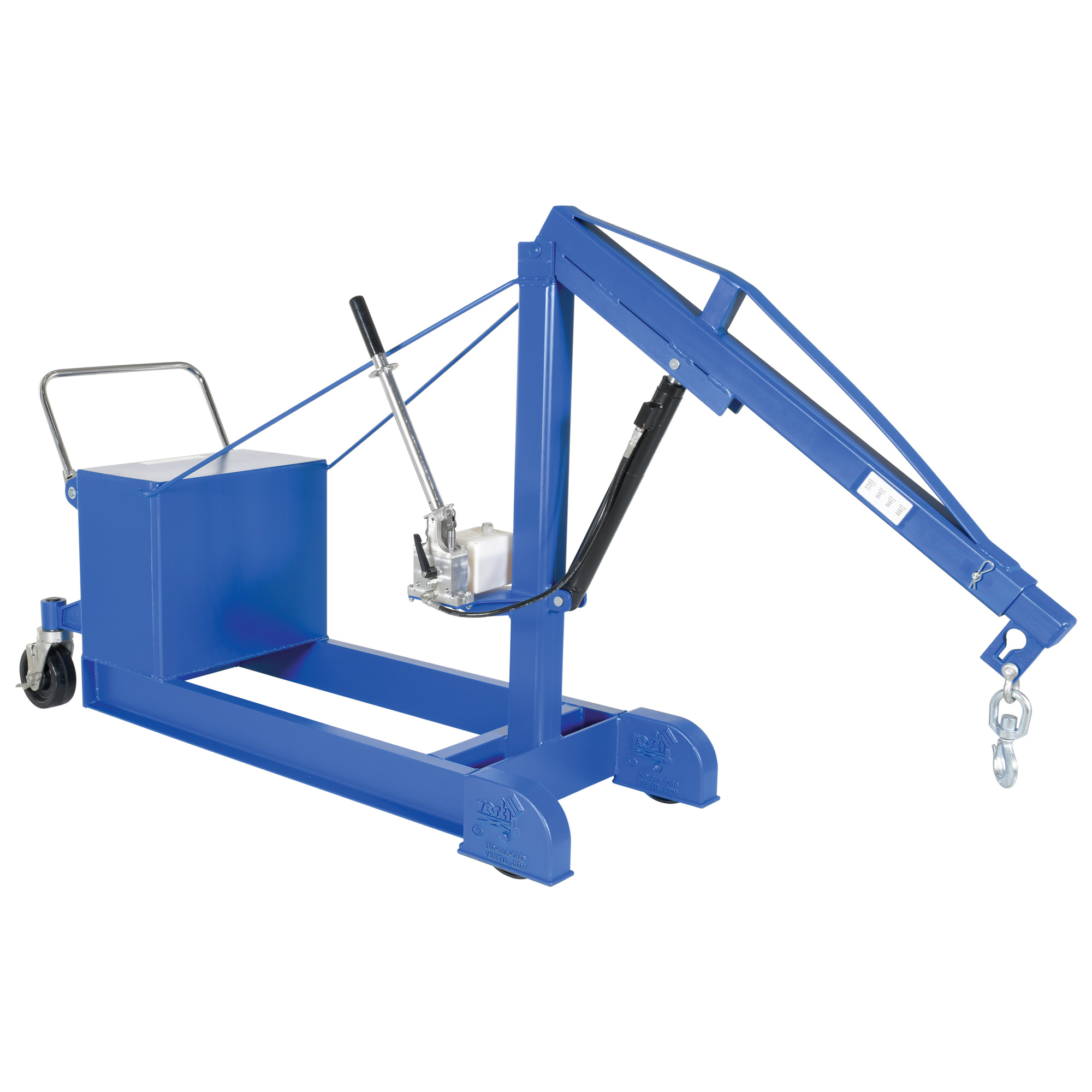 Vestil Counter Balanced Floor Crane - 1000 Lb. Capacity, Adjustable Boom, Telescoping, Model# CBFC-1000